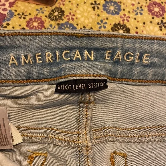 American Eagle next level stretch skinny jeans size 0. J117 - Picture 7 of 8